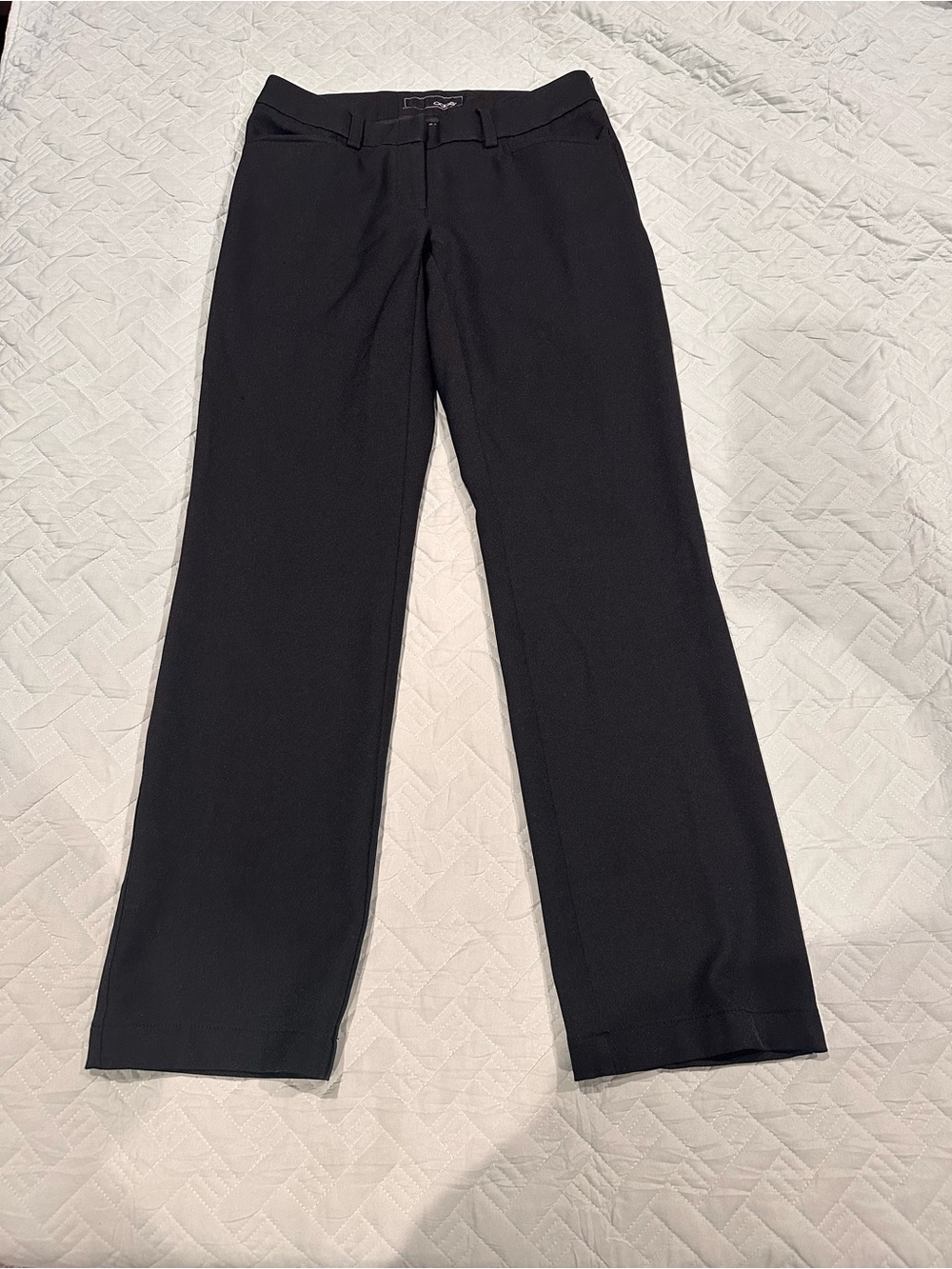 Oobe Women’s Black Dress Pants Size 2/31 Straight Leg Career Work Trousers